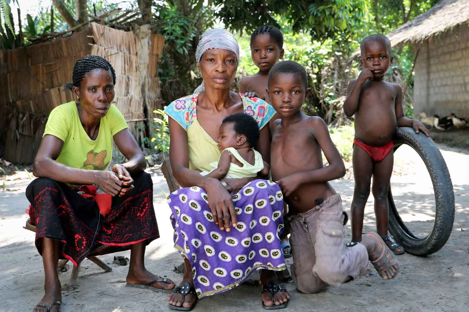 Picha ya familia nchini DRC.