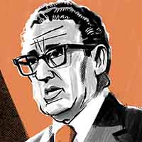 Portrait of Henry Kissinger