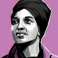 Portrait of Ilhan Omar