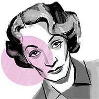 Portrait of Marlene Dietrich